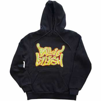 Merch Billie Eilish: Mikina Airbrush Flames Blohsh 