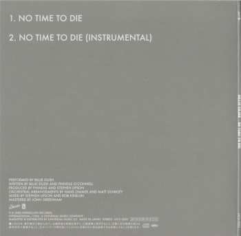 CD Billie Eilish: No Time To Die = ノー・タイム・トゥ・ダイ