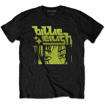 Merch Billie Eilish: Tričko Anime Logo Billie Eilish