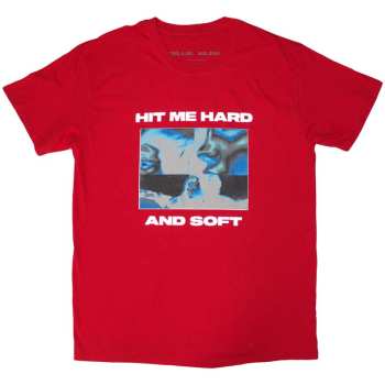 Merch Billie Eilish: Billie Eilish Unisex T-shirt: Hit Me Hard And Soft Negative (small) S