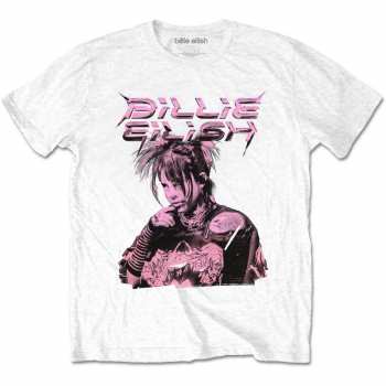 Merch Billie Eilish: Tričko Purple Illustration