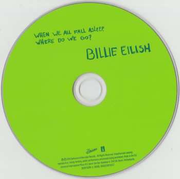 CD Billie Eilish: When We All Fall Asleep, Where Do We Go? DIGI