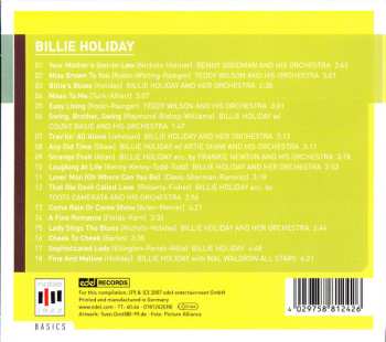CD Billie Holiday: Billy's Blues