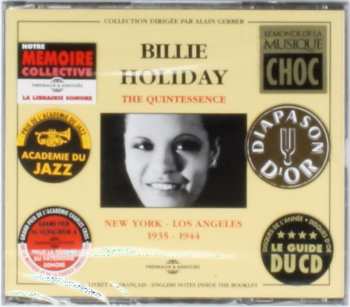 2CD Billie Holiday: New York Los Angeles 1935 - 1944
