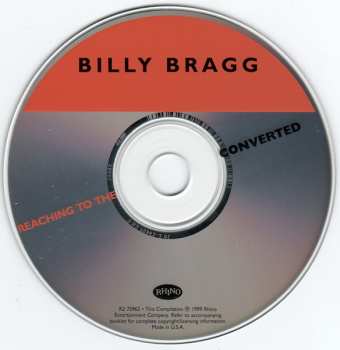 CD Billy Bragg: Reaching To The Converted