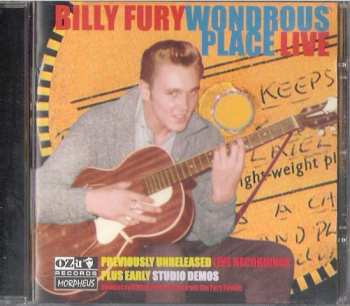 Album Billy Fury: A Wondrous Place - Live Plus Rare Early Demo Recordings