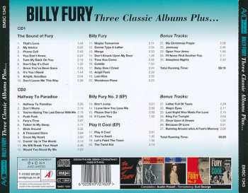 2CD Billy Fury: Three Classic Albums Plus...