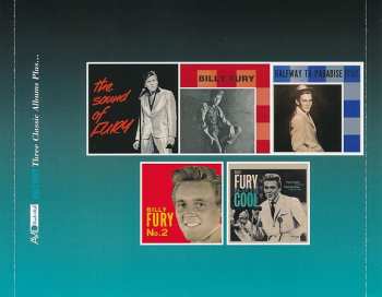 2CD Billy Fury: Three Classic Albums Plus...