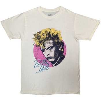 Merch Billy Idol: Tričko Circle Illustration