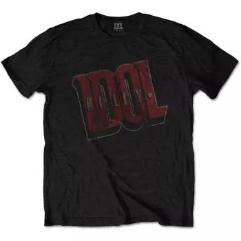 Tričko Vintage Logo Billy Idol 