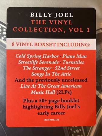 9LP/Box Set Billy Joel: The Vinyl Collection, Vol. 1