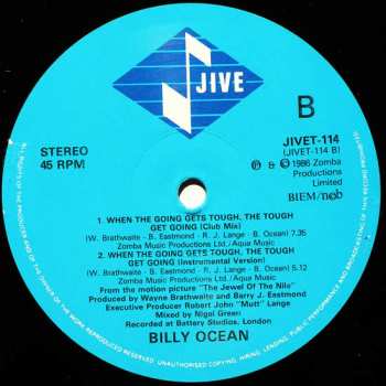 LP Billy Ocean: When The Going Gets Tough, The Tough Get Going