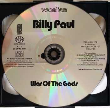 2SACD Billy Paul: 360 Degrees Of Billy Paul / War Of The Gods