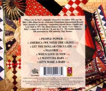 CD Billy Paul: When Love Is New