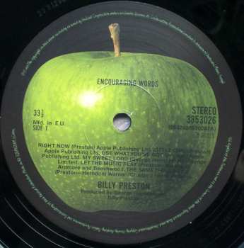 LP Billy Preston: Encouraging Words LTD