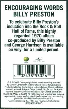LP Billy Preston: Encouraging Words LTD