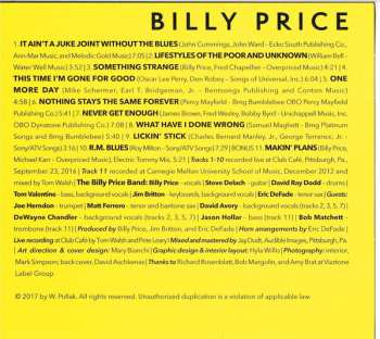 CD Billy Price: Alive And Strange