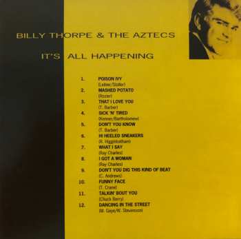 CD Billy Thorpe And The Aztecs: It's All Happening - 23 Original Hits 64 - 75