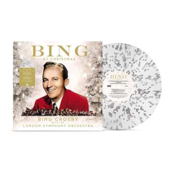 LP The London Symphony Orchestra: Bing At Christmas (limited Edition) (clear & Silver Splatter Vinyl)