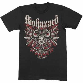 Merch Biohazard: Tričko Crest 
