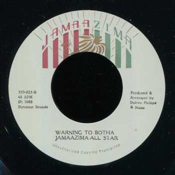 SP Bionic Singer: Botha Warning