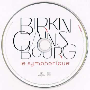 CD Jane Birkin: Birkin / Gainsbourg Le Symphonique