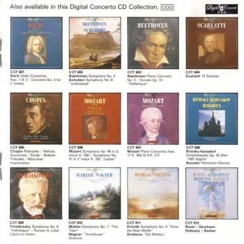 CD Antonín Dvořák: Symphony No. 1 In C Major / Symphony No. 8 In G Major Op. 88