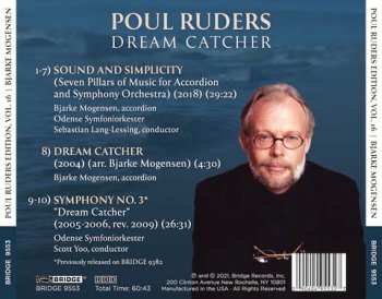 CD Sebastian Lang-Lessing: Dream Catcher (Poul Ruders Edition Vol. 16)