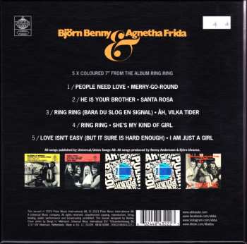 5SP/Box Set Björn & Benny, Agnetha & Anni-Frid: Ring Ring - The Singles LTD | NUM | CLR