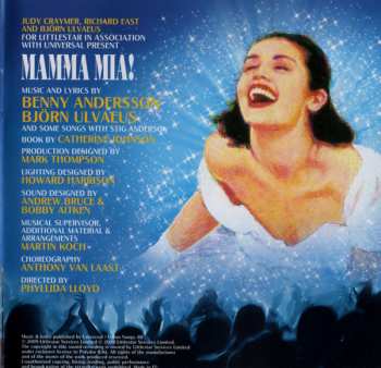 CD Björn Ulvaeus & Benny Andersson: Mamma Mia! - The Smash Hit Musical Based On Songs Of ABBA "Celebrating A Decade Of London's Dancing Queen! 10 Mamma Mia!"