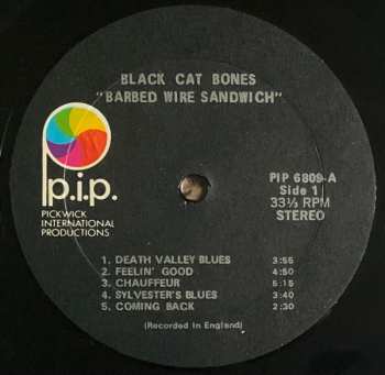 LP Black Cat Bones: Barbed Wire Sandwich