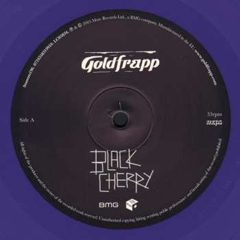 LP Goldfrapp: Black Cherry LTD | CLR