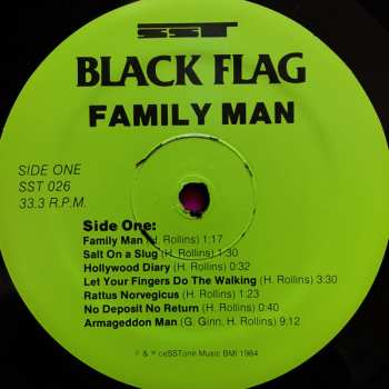 LP Black Flag: Family Man