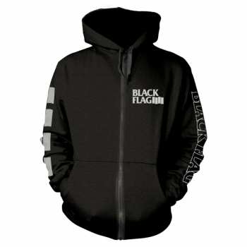 Merch Black Flag: Mikina so zipsom Logo Black Flag