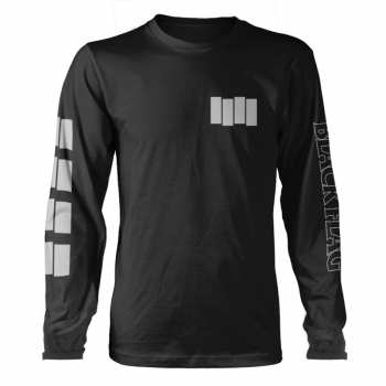 Merch Black Flag: Tričko s dlhým rukávom Logo Black Flag