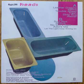 LP Black Lizard: Heads LTD | NUM | CLR