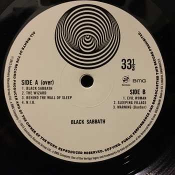 LP Black Sabbath: Black Sabbath