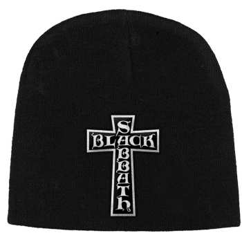 Merch Black Sabbath: Čapica Cross Logo Black Sabbath