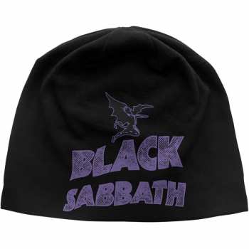 Merch Black Sabbath: Čapica Logo Black Sabbath & Devil