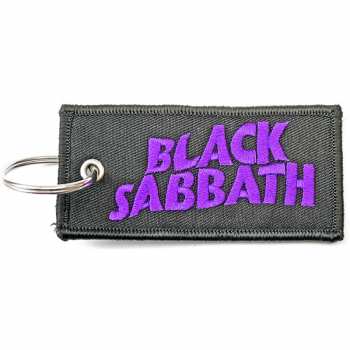 Merch Black Sabbath: Kľúčenka Wavy Logo Black Sabbath 