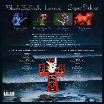 4LP/Box Set Black Sabbath: Live Evil Super Deluxe DLX