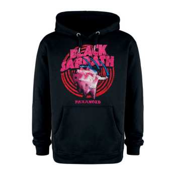 Merch Black Sabbath: Mikina S Kapucňou Paranoid