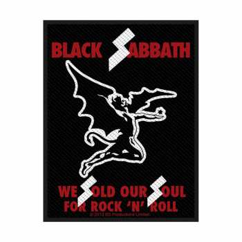Merch Black Sabbath: Nášivka Sold Our Souls 