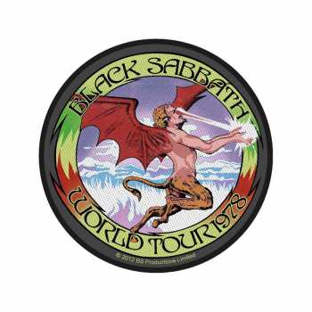 Merch Black Sabbath: Nášivka World Tour 1978 