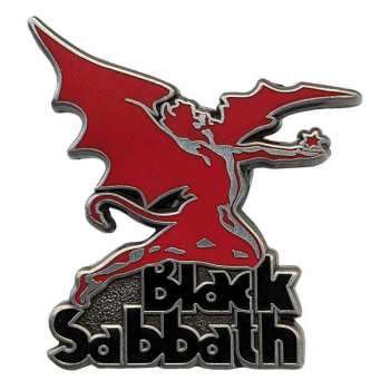 Merch Black Sabbath: Odznak Logo Black Sabbath & Daemon