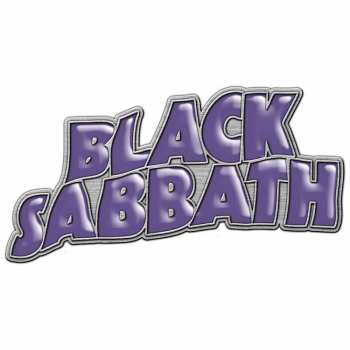 Merch Black Sabbath: Odznak Purple Logo Black Sabbath
