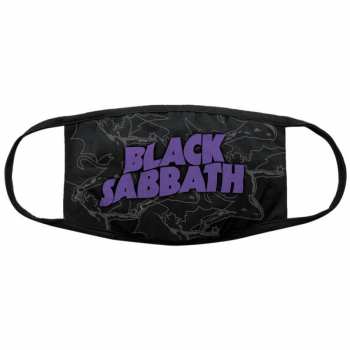 Merch Black Sabbath: Rúška Distressed