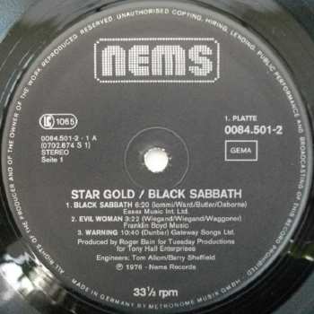 2LP Black Sabbath: Star Gold