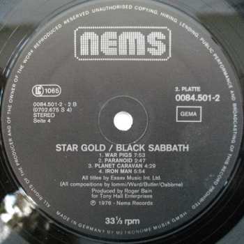 2LP Black Sabbath: Star Gold