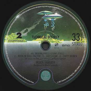 LP Black Sabbath: Technical Ecstasy